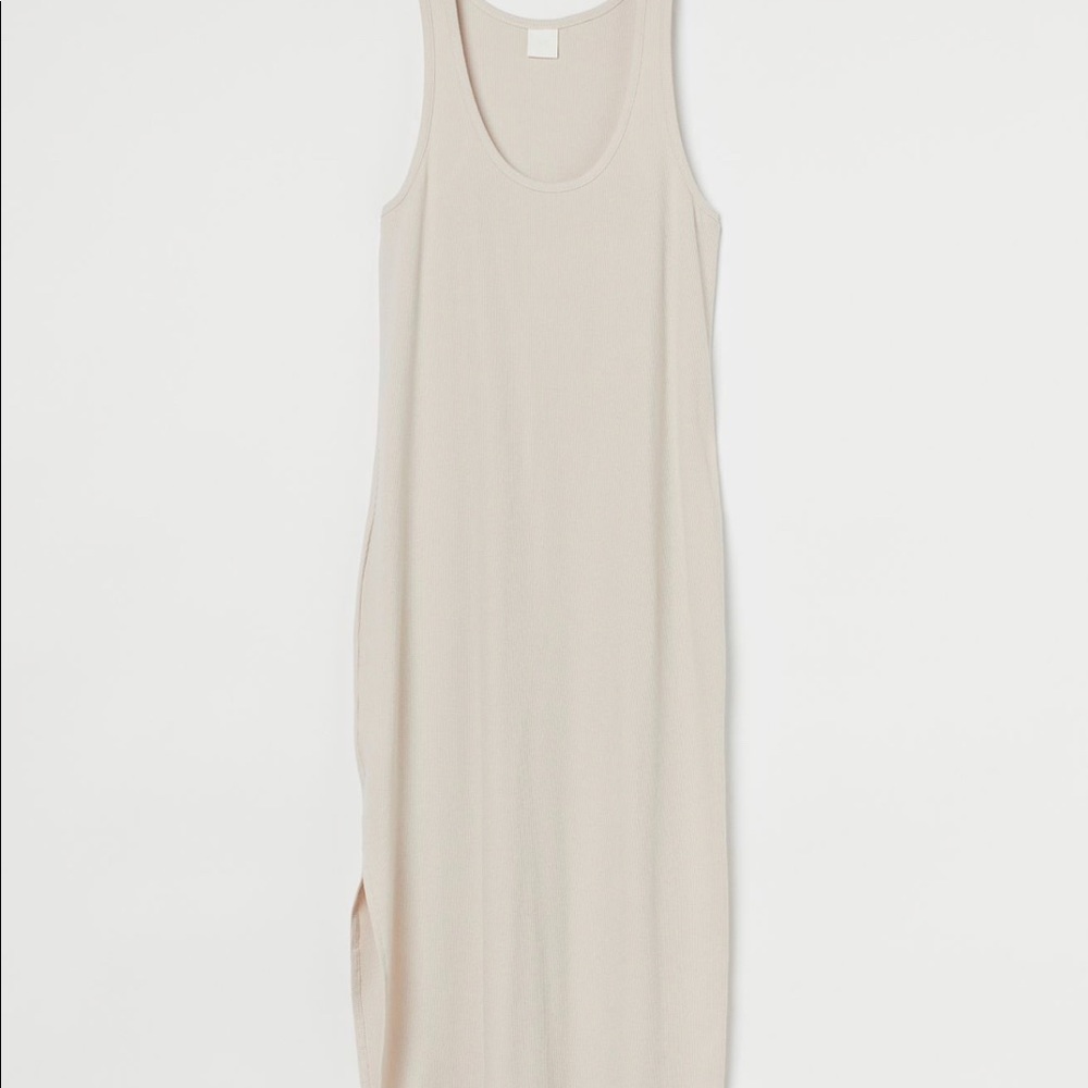 H&M ribbed maxi dress